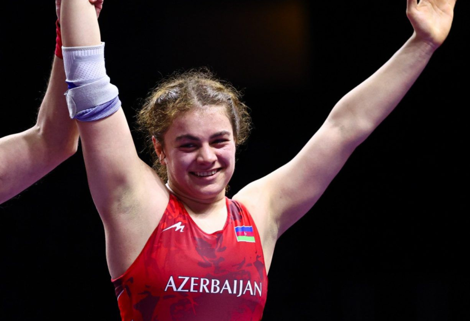 La luchadora azerbaiyana gana la medalla de bronce en un torneo clasificatorio