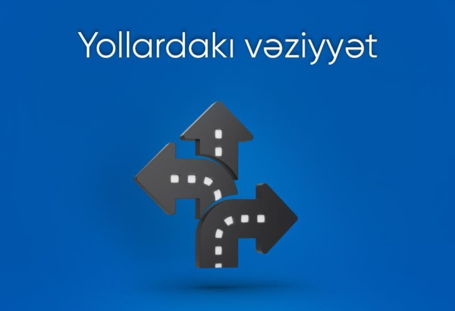Bakının bəzi yollarında nəqliyyatın hərəkətində sıxlıq yaranıb