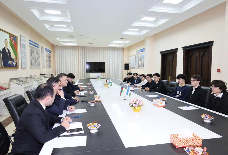 Özbəkistanda təhsil alan azərbaycanlı gənclərlə görüş keçirilib