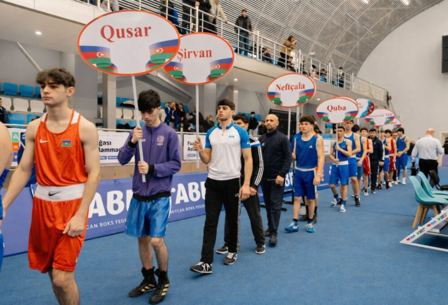 Gənc boksçular arasında Azərbaycan çempionatı start götürüb