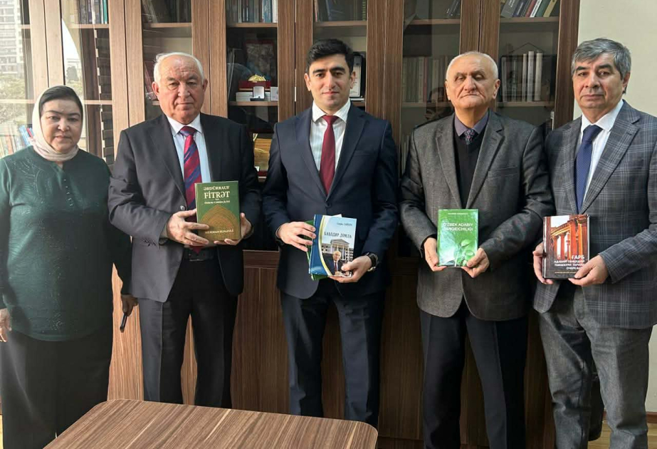 Özbəkistanlı professorla görüş: ədəbi əlaqələr yeni mərhələdə