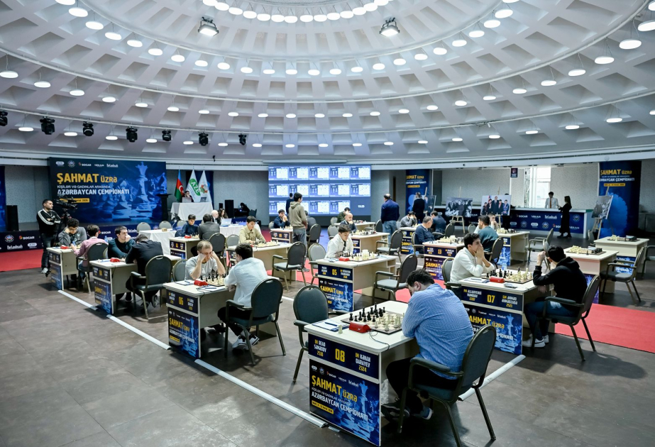 Şahmat üzrə ölkə çempionatında 1/16 finalın ikinci partiyaları keçirilib