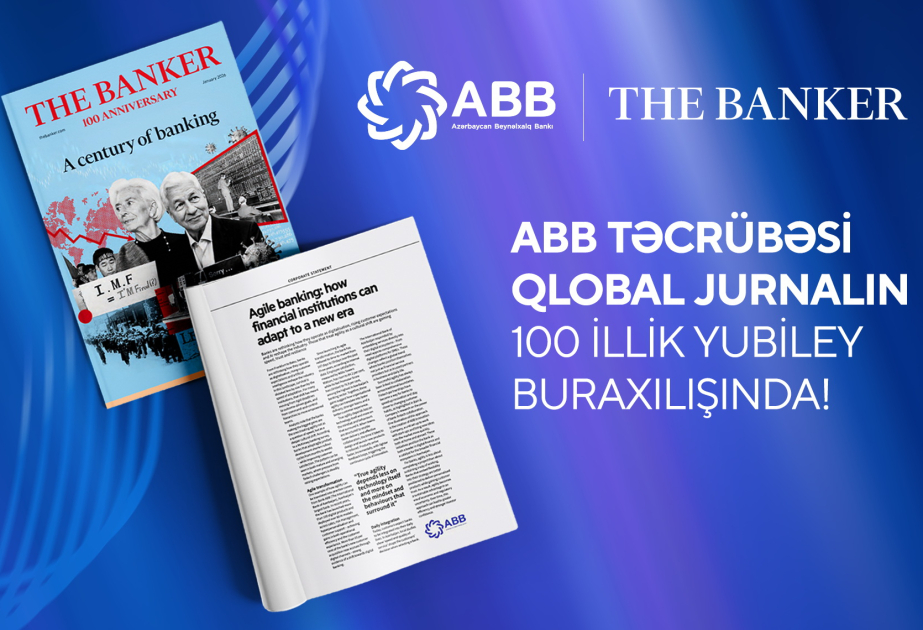 ®  ABB təcrübəsi qlobal jurnalın 100 illik yubiley buraxılışında!