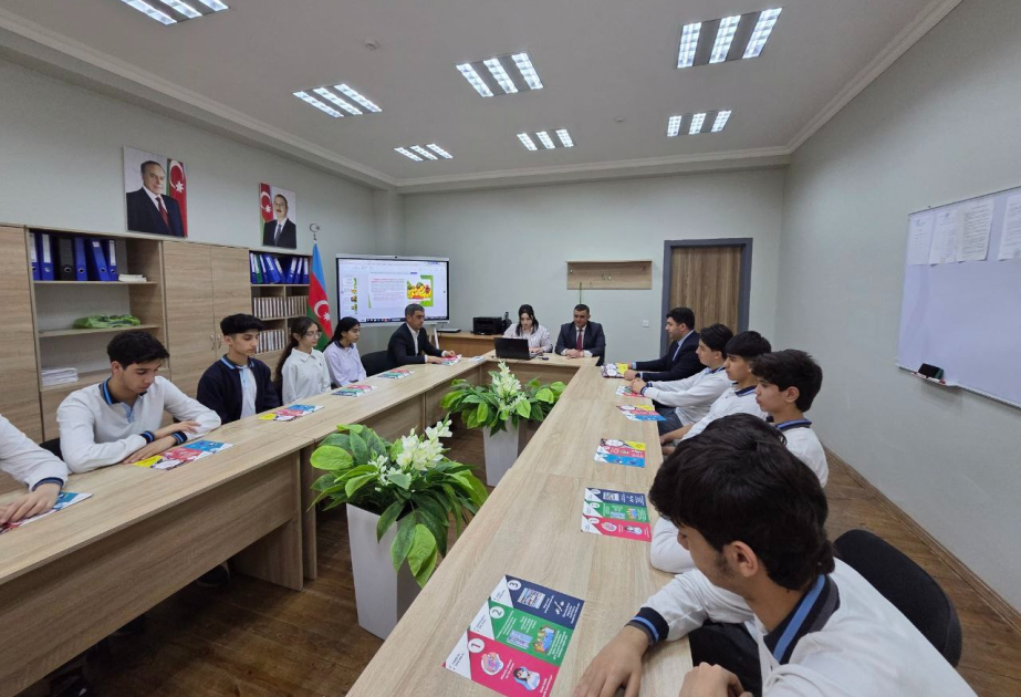 AQTA-nın “Sağlam məktəbli” layihəsi Ağalıda