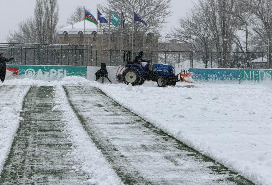“Şamaxı” - “Qarabağ” oyunu təxirə salına bilər - FOTOLAR