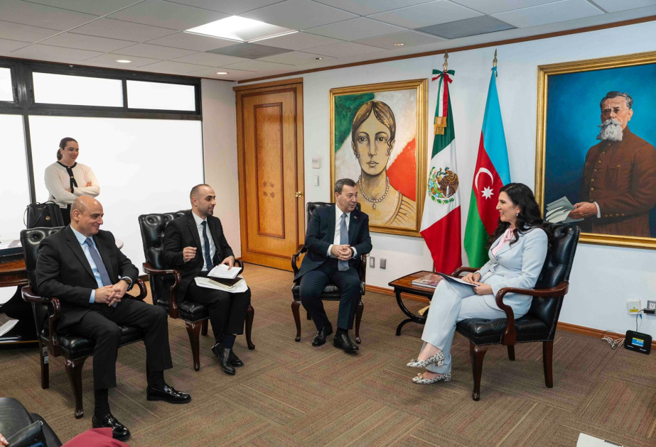 Azerbaiyán y México analizan sus relaciones de amistad