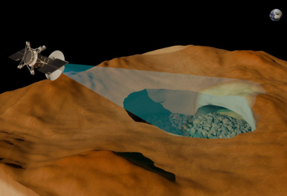 Radar data reveals cavernous underground lava tube on Venus