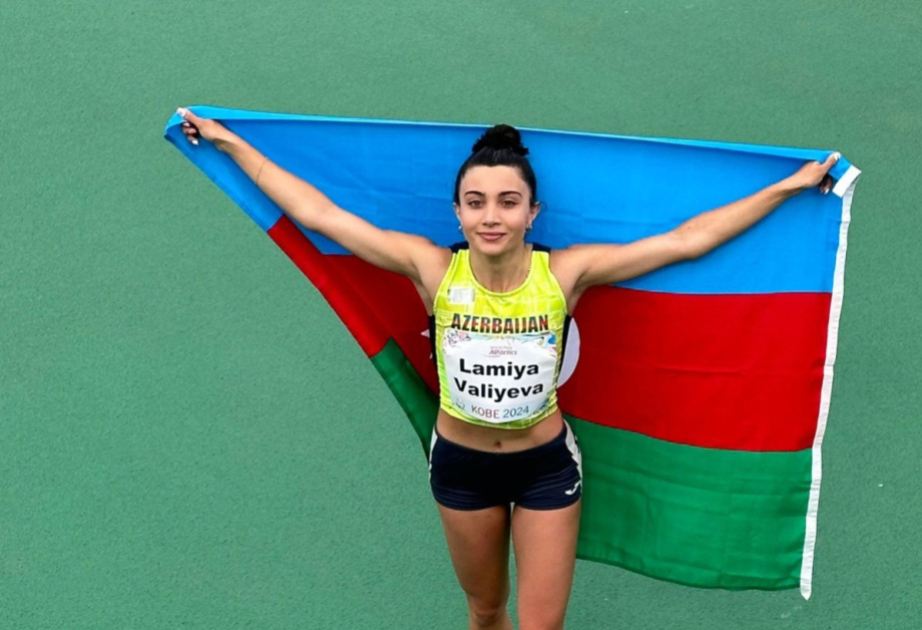 Lamiya Valiyeva stellt neuen Landesrekord auf