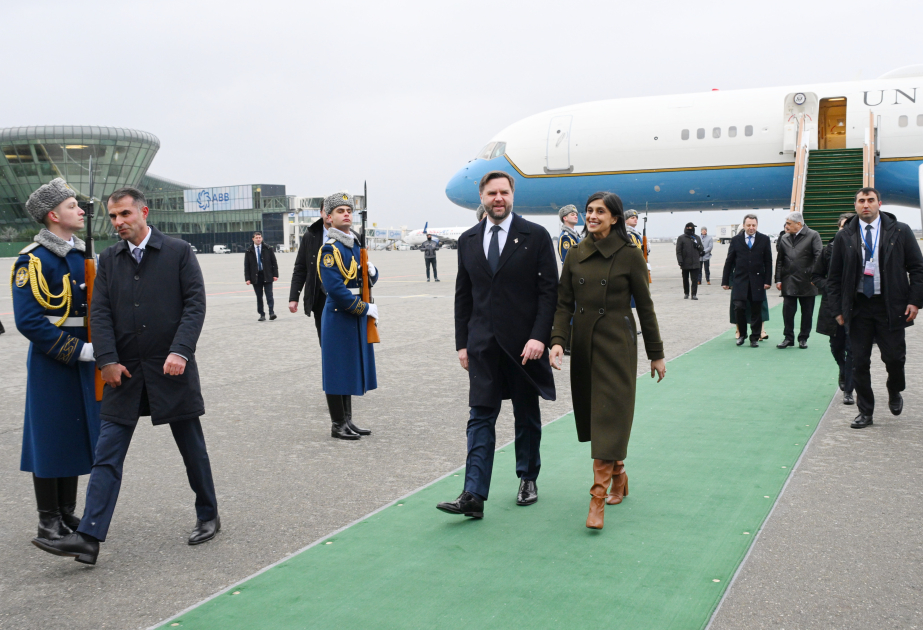 Vicepresidente de los Estados Unidos llega a Azerbaiyán en visita oficial
