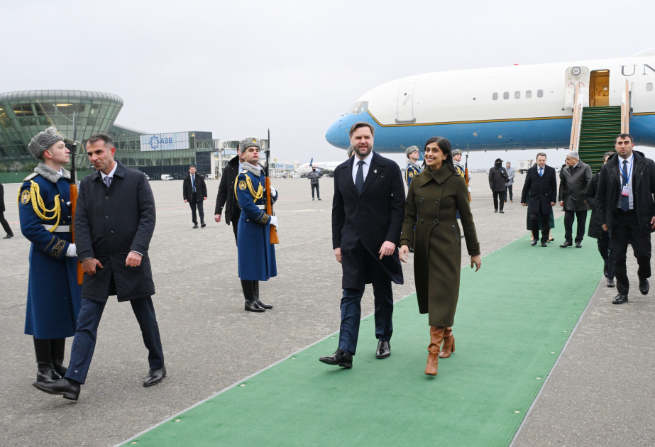 U.S. Vice President arrives in Azerbaijan on official visit