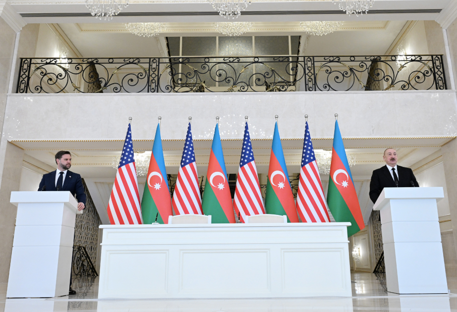 President of Azerbaijan Ilham Aliyev and U.S. Vice President JD Vance delivered press statements VIDEO