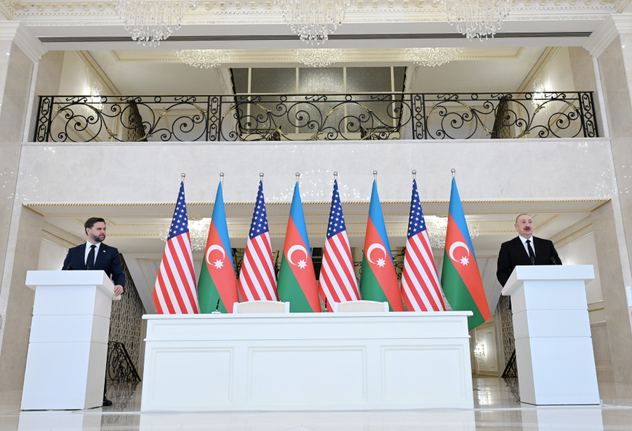 El Presidente de Azerbaiyán, Ilham Aliyev, y el Vicepresidente de Estados Unidos, JD Vance, hicieron declaraciones a la prensa ACTUALIZADO