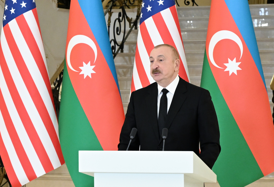 President: Today, relations between the United States and Azerbaijan are entering absolutely new phase