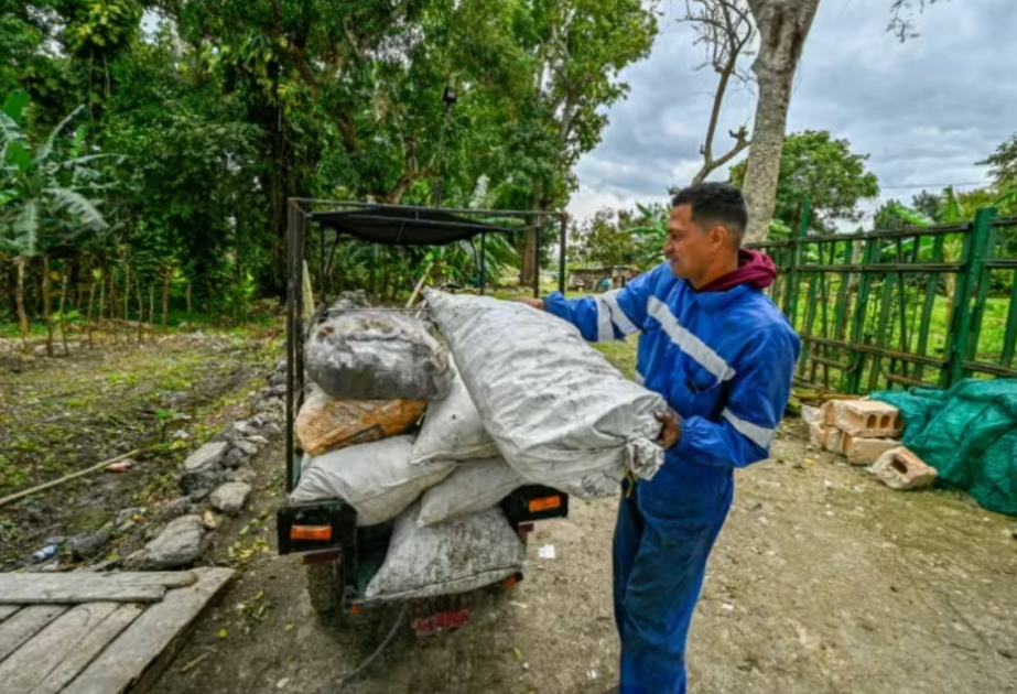 Kuba əhalisi kömür ehtiyatı toplayır