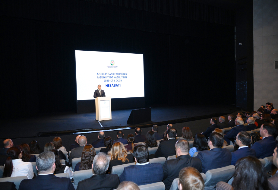 Mədəniyyət naziri: Mədəniyyət müəssisələrinə ziyarətçi sayında müsbət artım dinamikası müşahidə olunur