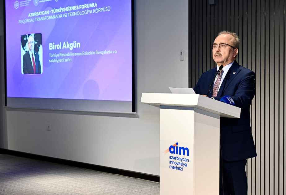 Birol Akgün: Azərbaycan–Türkiyə strateji müttəfiqliyi iqtisadi və texnoloji əməkdaşlığı yeni mərhələyə daşıyır