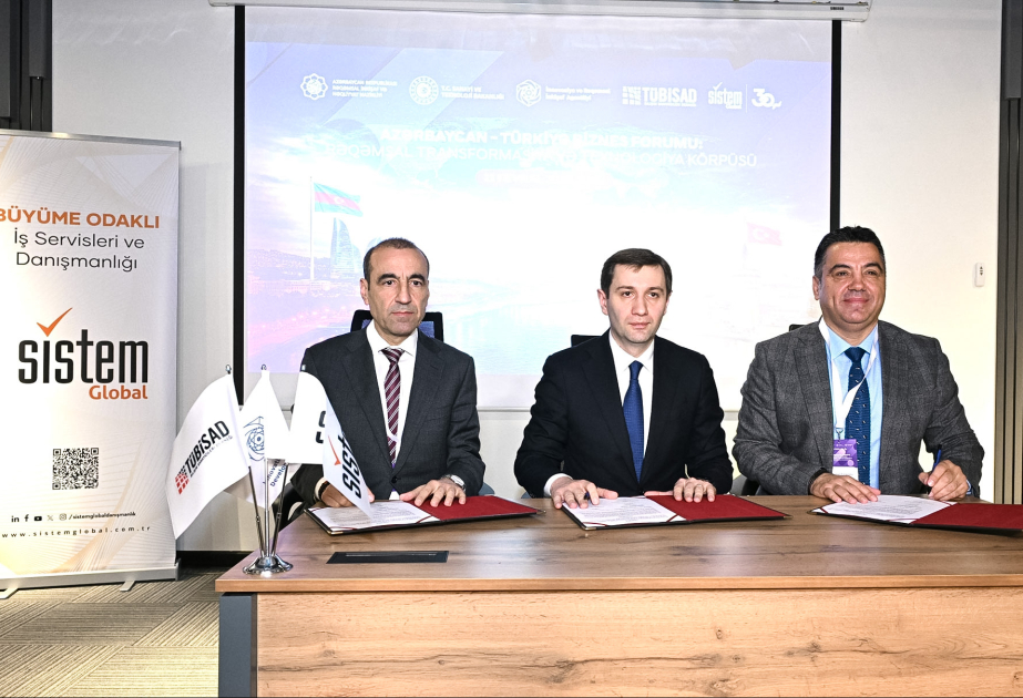 Azərbaycan və Türkiyə arasında innovasiya sahəsində əməkdaşlıqla bağlı anlaşma memorandumu imzalanıb VİDEO