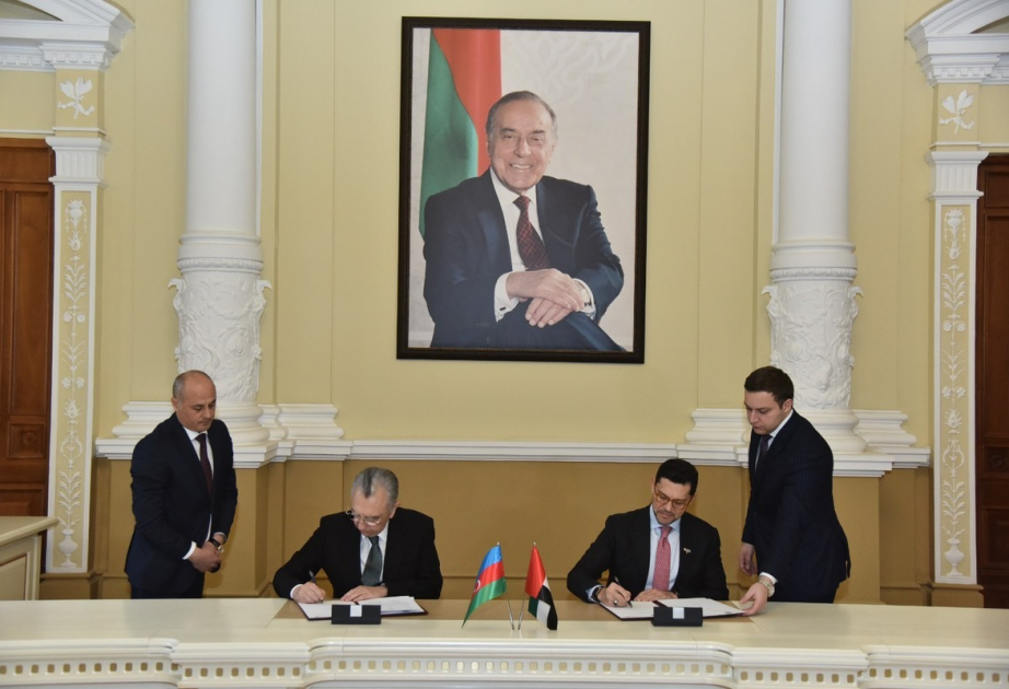 Bakı və Əbu-Dabi arasında qardaşlaşma münasibətlərinin yaradılması haqqında Anlaşma Memorandumu imzalanıb