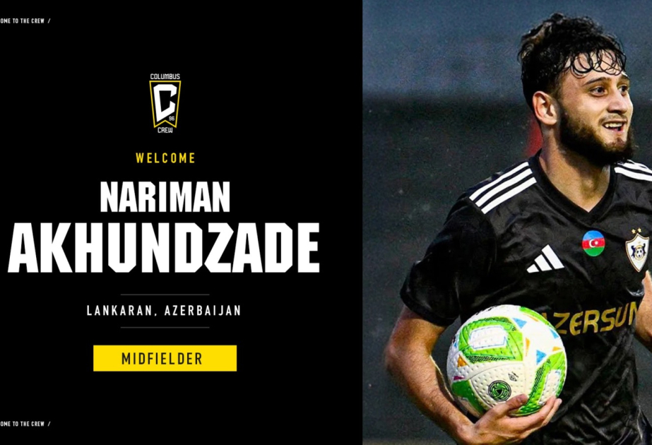 Columbus Crew anuncia el fichaje de un futbolista azerbaiyano