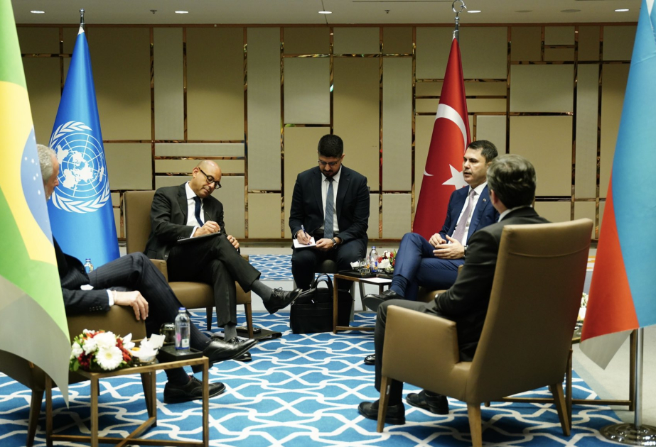 Murat Kurum: COP31-ə hazırlıqlar çərçivəsində təcrübəmizi birləşdiririk