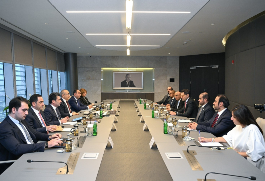 İqtisadiyyat Nazirliyində Əbu-Dabi Əmirliyinin Bələdiyyələr və Nəqliyyat Departamentinin sədri ilə görüş olub