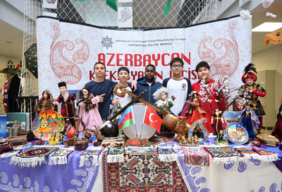 Ankarada “Bir dam altında min rəng” festivalında Azərbaycan milli stendlə təmsil olunub