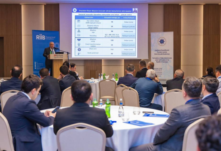 Ağdam şəhərində “Dövlət idarəçiliyində innovativ texnologiyalar” mövzusunda səyyar təlim proqramına start verilib