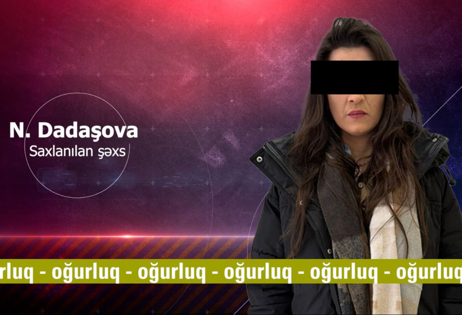 Zərgərlik mağazalarından oğurluq edən şəxs saxlanılıb VİDEO