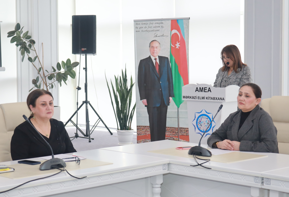 MEK-də “Azərbaycan qadınlarının dünya elminə töhfəsi” adlı tədbir keçirilib