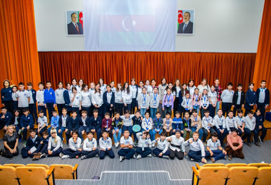 Uşaq evinin sakinlərinin Bakı Avropa Liseyinə ekskursiyası təşkil edilib