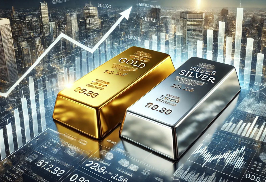 Dünya bazarında qızıl və gümüş bahalaşıb