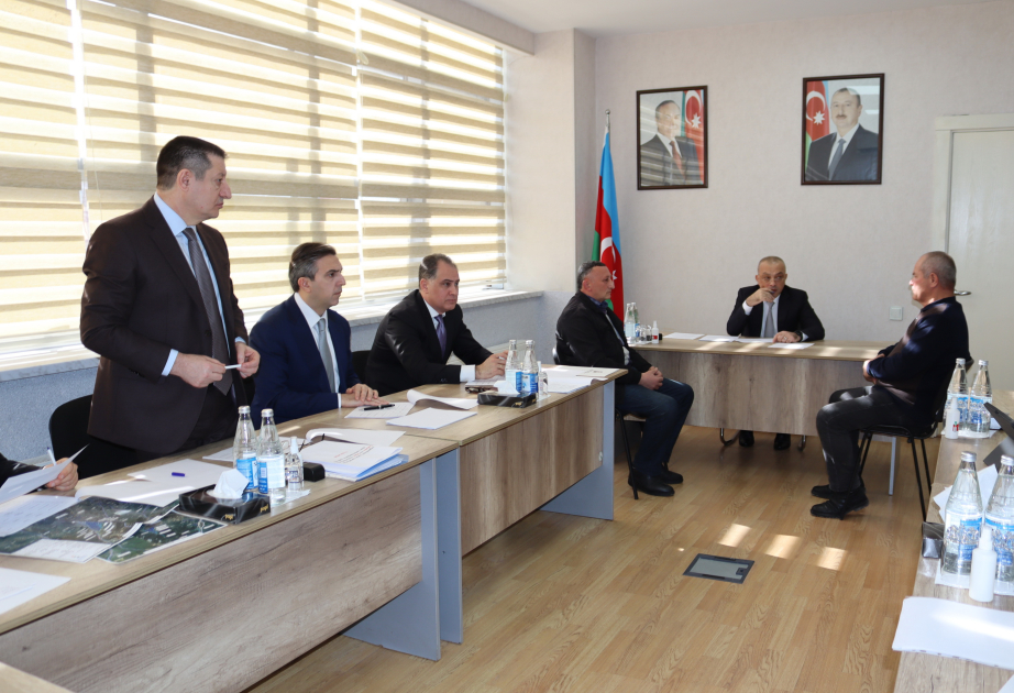 Azərbaycan Dövlət Su Ehtiyatları Agentliyinin sədri Qəbələdə vətəndaşlarla görüşüb