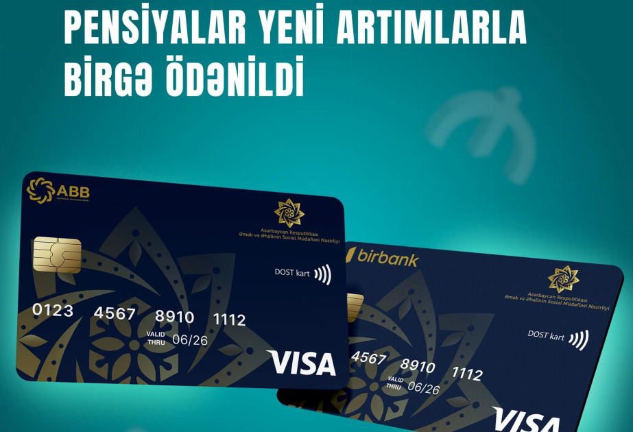 Bakı, Sumqayıt, Abşeron və Naxçıvan üzrə pensiyalar yeni artımlarla birgə ödənilib