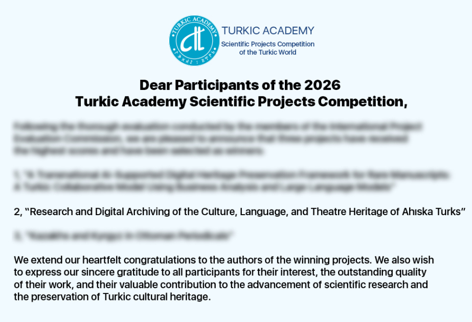 Azərbaycan Universiteti əməkdaşlarının layihəsi qrant müsabiqəsinin qalibi olub