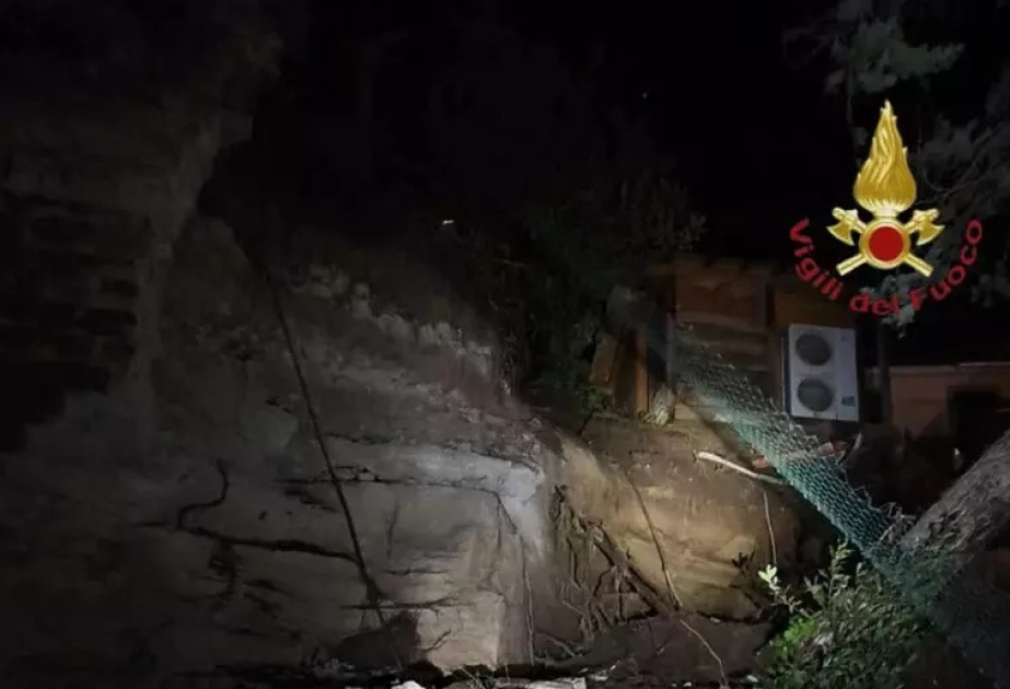 Man dead after landslide hits homes near Rome after torrential rain