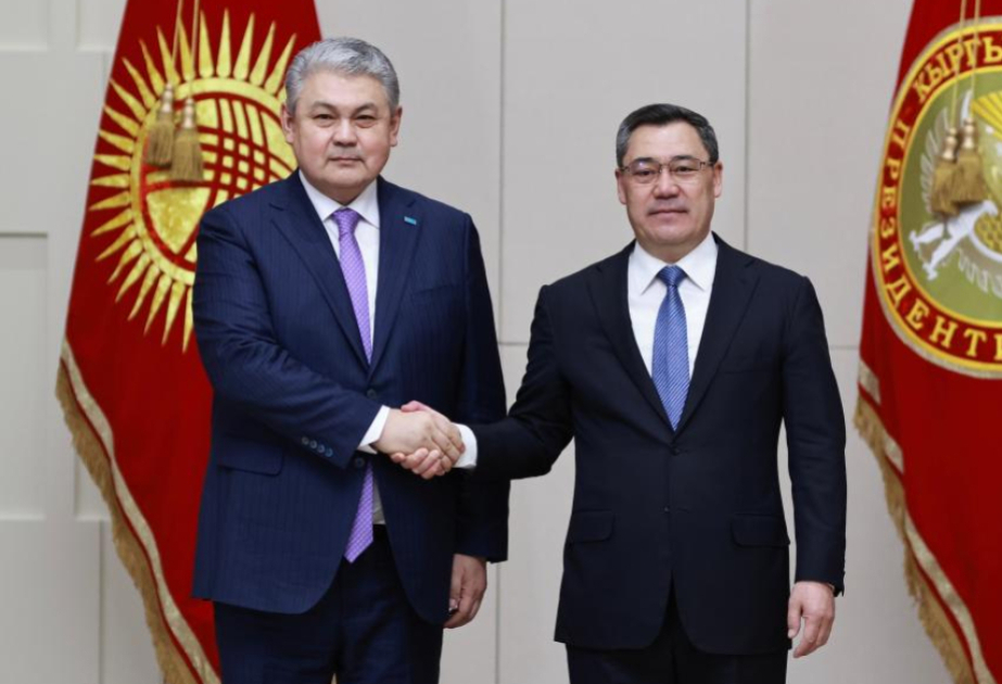 Kyrgyz President meets Kazakh FM, nations reaffirm allied ties