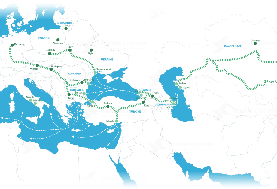 Orta Dəhliz Avrasiyada regional əməkdaşlığı təşviq edən əsas körpüyə çevrilir
