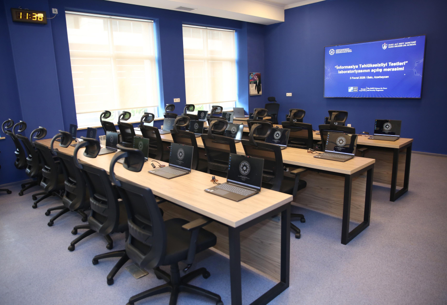 Bakı Ali Neft Məktəbində innovativ təlim infrastrukturu genişləndirilib