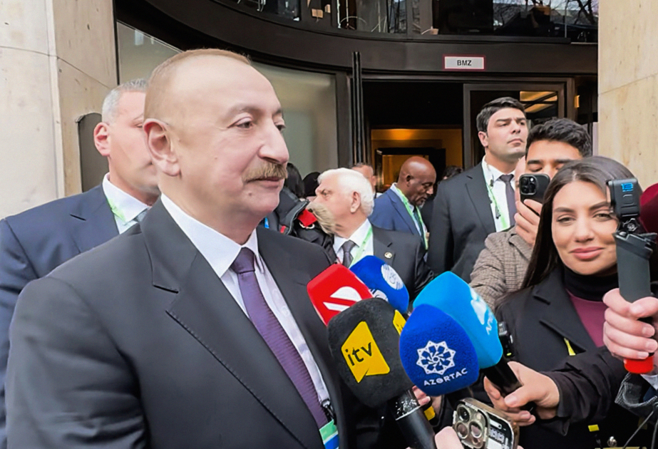 Will a peace treaty be signed between Azerbaijan and Armenia this year?  The President clarified