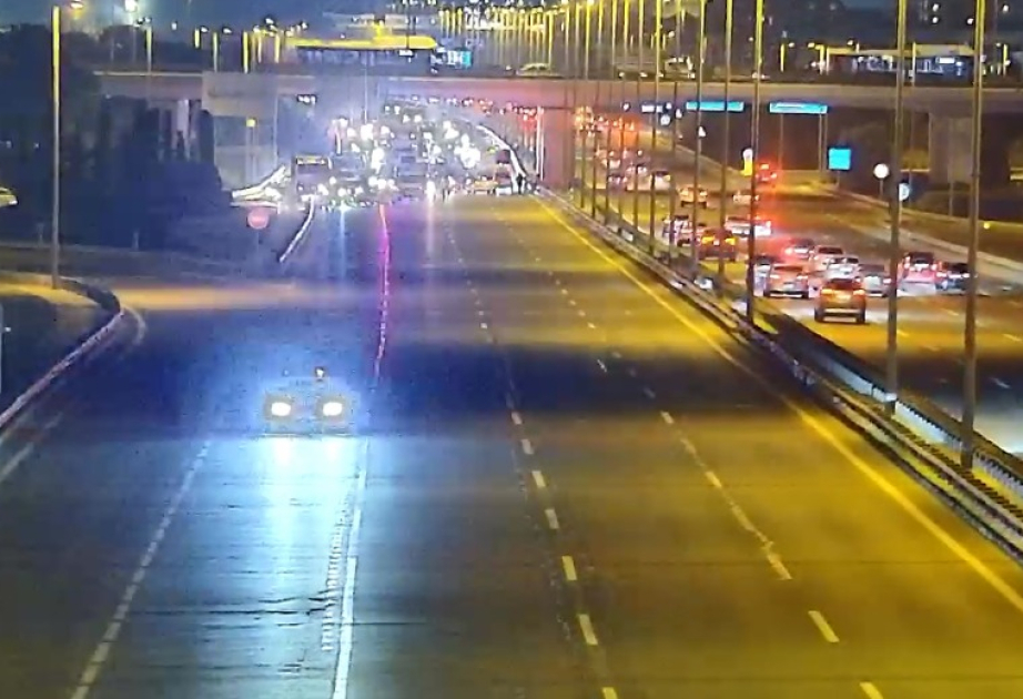 Aeroport şosesində nəqliyyatın hərəkətinə məhdudiyyət tətbiq edilib