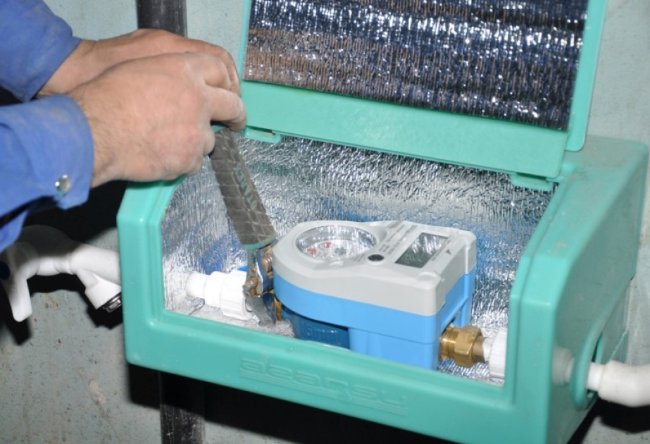 Paytaxtda su sayğacı oğurluğu ilə məşğul olan şəxslər saxlanılıb