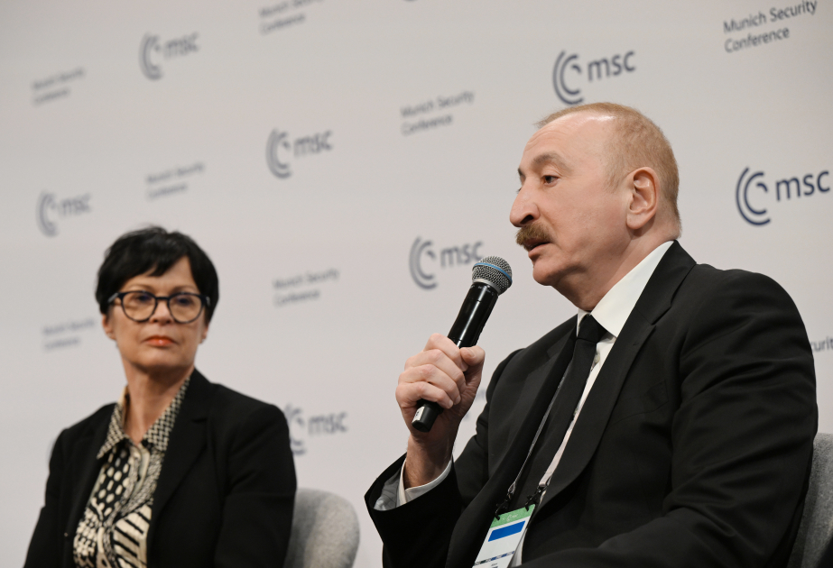 President Ilham Aliyev: One has to have good relations with neighbors to become regional transportation hub