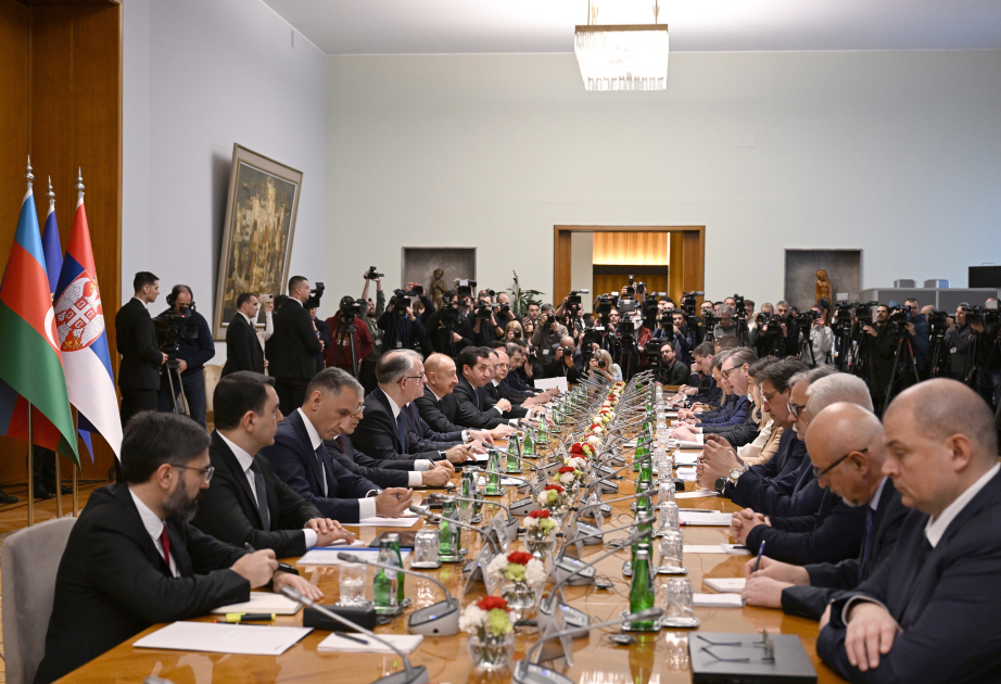 Belqradda Azərbaycan və Serbiya arasında Strateji Tərəfdaşlıq Şurasının 1-ci iclası keçirilib  YENİLƏNİB VİDEO