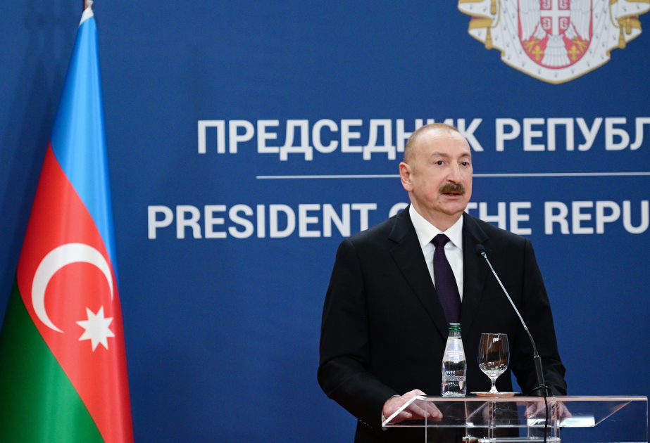 Prezident İlham Əliyev: Azərbaycan Serbiyaya böyük həcmdə sərmayə qoymağa hazırdır