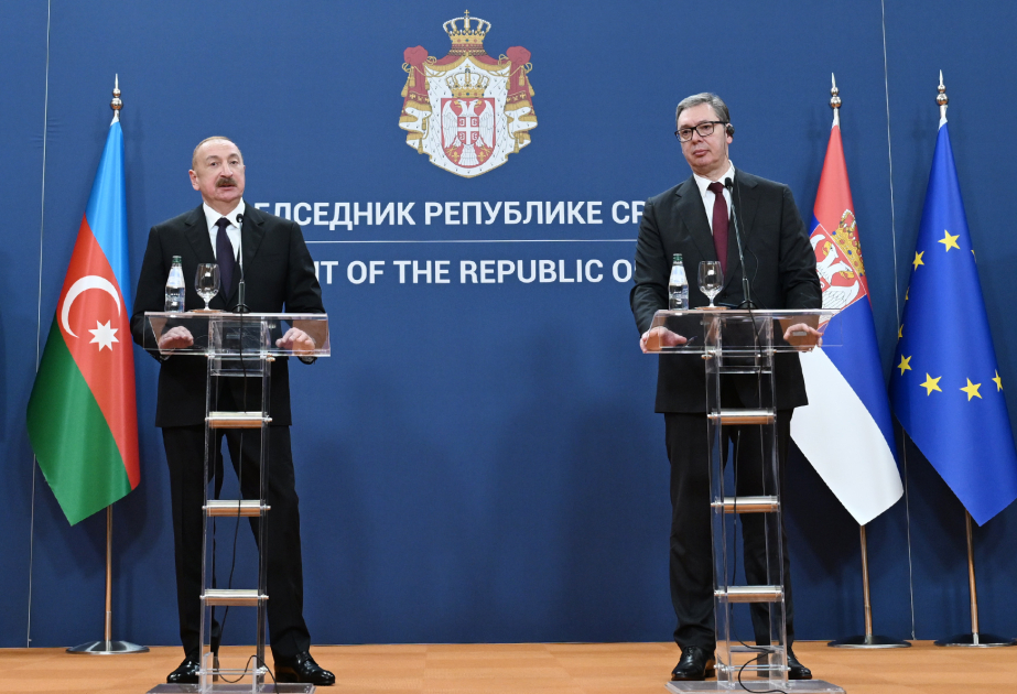 President of Azerbaijan: We will increase volume of natural gas exports to Serbia
