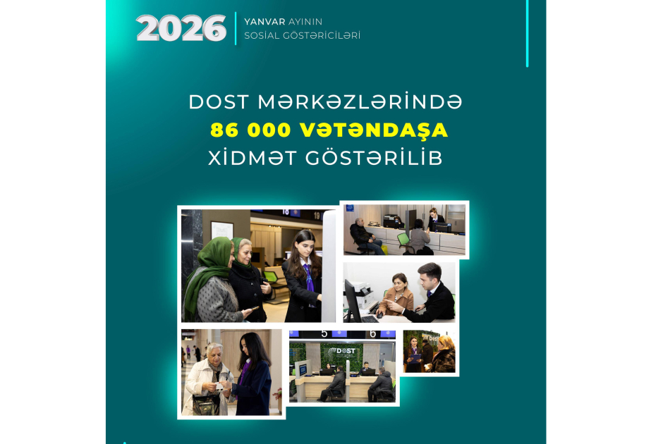 В прошлом месяце центры DOST оказали услуги 86 тысяче гражданам