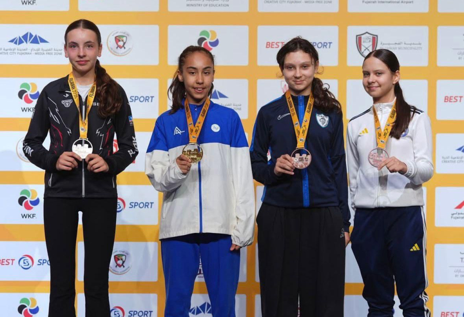 Azerbaijani karate fighter shines in UAE tournament