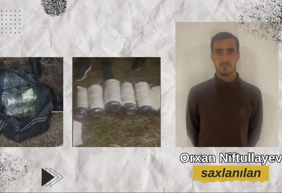Ağsuda 9 kiloqrama yaxın narkotik vasitə dövriyyədən çıxarılıb VİDEO