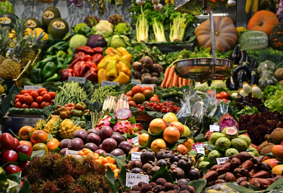 Fruit and vegetable exports from Azerbaijan grew by nearly 5 percent in January 2026