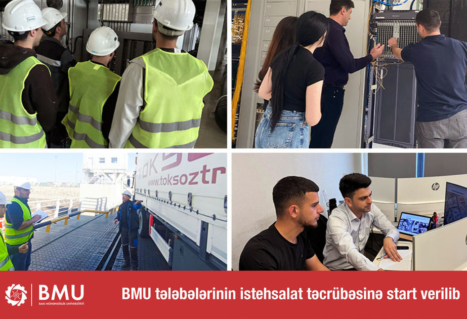 Baku Engineering University students begin industrial internship